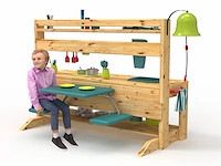 Kinder keukentjes snuggly mudkitchen chef resto - afbeelding 6 van  6