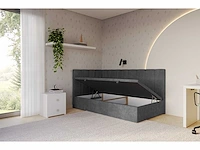 Kinderbed 100x200 cm - donkergrijs