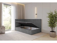 Kinderbed 100x200 cm - donkergrijs - afbeelding 8 van  8