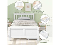 Kinderbed 90 x 200 cm, met 2 lades, opbergruimte - afbeelding 3 van  6