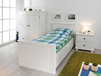 Kinderbed danz 90x200 cm - white wash - afbeelding 5 van  9