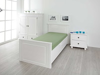 Kinderbed danz 90x200 cm - white wash - afbeelding 6 van  9