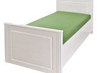 Kinderbed danz 90x200 cm - white wash - afbeelding 7 van  9