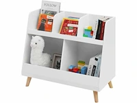 Kinderboekenkast, mdf boekenplank - afbeelding 2 van  4