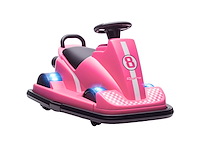 Kinderbotsauto, 360° rotatie, stuurwiel, ed-lichten - afbeelding 3 van  8