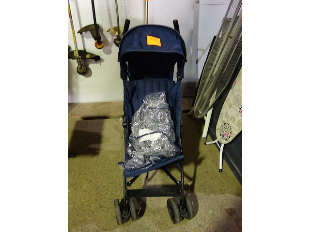 Kinderbuggy met regenscherm - afbeelding 1 van  2