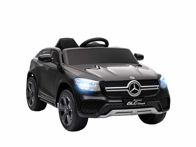 Kinderelektrische auto, 12v elektrisch voertuig, 2.4g afstandsbediening, 3 versnellingen, langzaam starten, 105x68x50cm, zwart - afbeelding 2 van  7