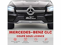 Kinderelektrische auto, 12v elektrisch voertuig, 2.4g afstandsbediening, 3 versnellingen, langzaam starten, 105x68x50cm, zwart - afbeelding 4 van  7