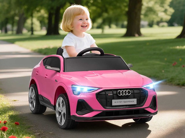 Kinderen elektrische auto, 12v elektrisch voertuig met 2,4g afstandsbediening - afbeelding 1 van  8