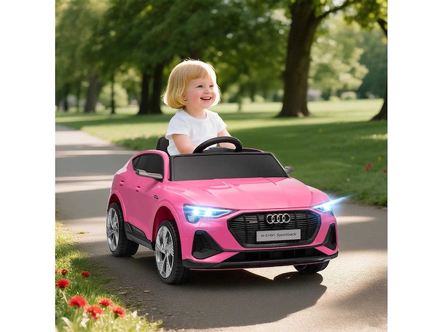 Kinderen elektrische auto, 12v elektrisch voertuig met 2,4g afstandsbediening - afbeelding 2 van  8