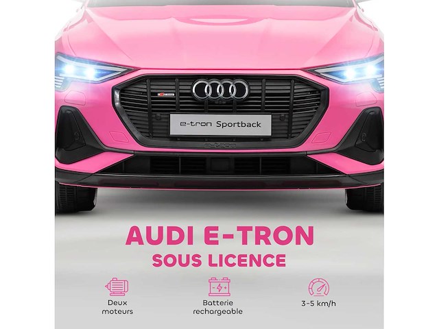 Kinderen elektrische auto, 12v elektrisch voertuig met 2,4g afstandsbediening - afbeelding 5 van  8