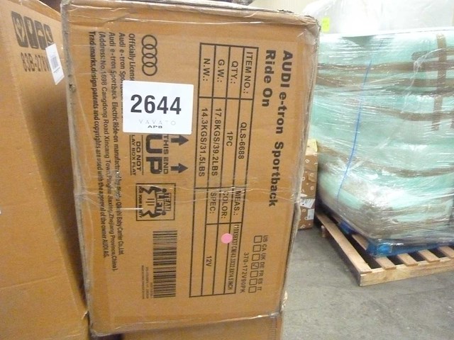 Kinderen elektrische auto, 12v elektrisch voertuig met 2,4g afstandsbediening - afbeelding 8 van  8