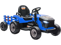 Kinderen elektrische tractor met uitneembare aanhanger - afbeelding 1 van  3