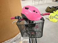 Kinderfiets b-twin + helm - afbeelding 4 van  4
