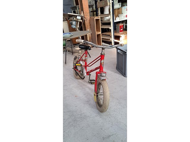 Kinderfiets vreda jumbo rood - afbeelding 1 van  2