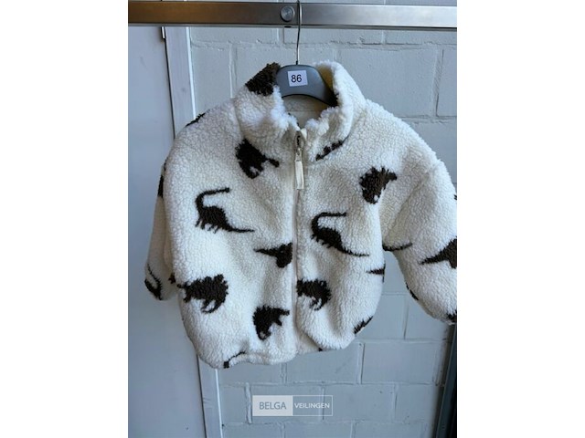 Kinderjas fleece maat 100 - afbeelding 2 van  3
