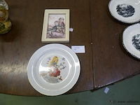 Kinderkadertje en sierbord - afbeelding 1 van  1