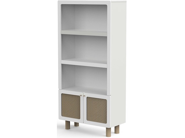 Kinderkledingkast ochna | 78,2 x 34,5 x 175,5 cm | wit - afbeelding 2 van  7
