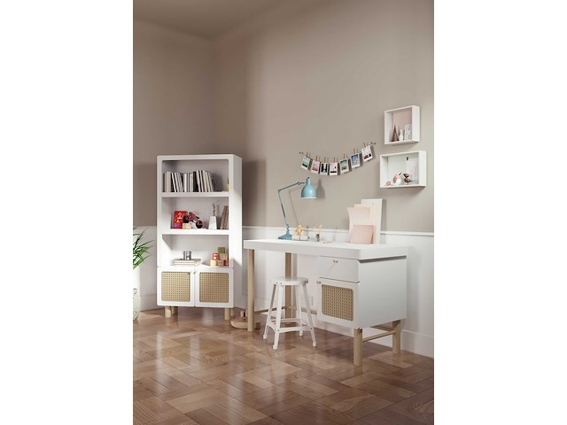 Kinderkledingkast ochna | 78,2 x 34,5 x 175,5 cm | wit - afbeelding 7 van  7