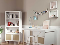 Kinderkledingkast ochna | 78,2 x 34,5 x 175,5 cm | wit - afbeelding 7 van  7