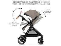 Kinderkraft esme pro 3in1 kinderwagen / combinatiekinderwagen, kinderkraft: sand beige - afbeelding 8 van  8