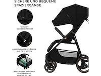Kinderkraft trig 3 wagen - grote kinderwagen tot 25 kg - afbeelding 2 van  4