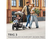 Kinderkraft trig 3 wagen - grote kinderwagen tot 25 kg - afbeelding 3 van  4