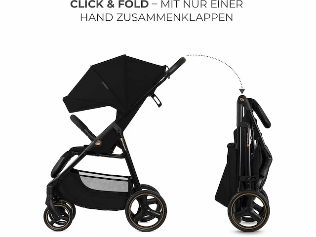Kinderkraft trig 3 wagen - grote kinderwagen tot 25 kg - afbeelding 3 van  9