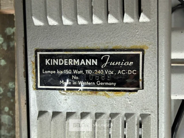 Kindermann junior diaprojector - afbeelding 6 van  6