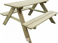 Kinderpicknicktafel 90 x 79 x 50 cm - afbeelding 2 van  3