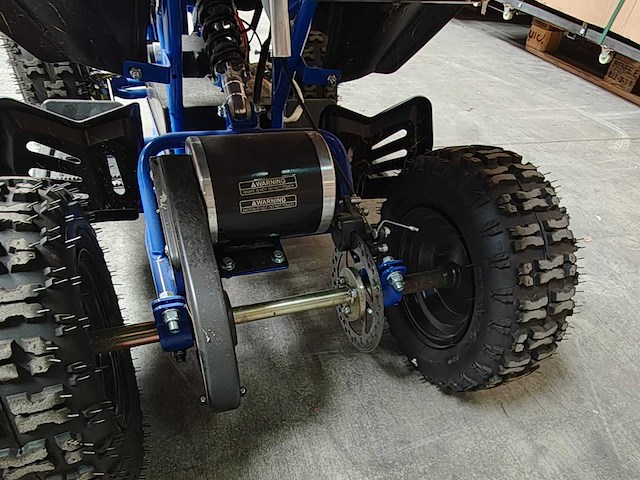 Kinderquad ultra 800w blue - afbeelding 6 van  10