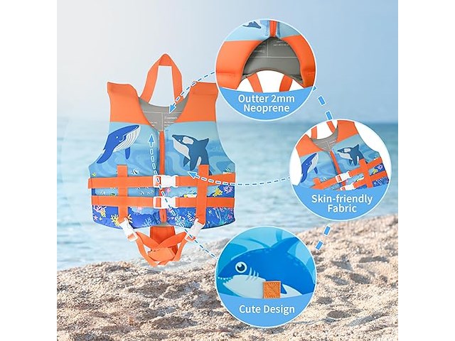 Kinderreddingsvest 2-9 jaar - afbeelding 3 van  3