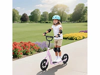 Kinderscooter scooterbanden 30 cm hoogte verstelbaar stuurhendel rem