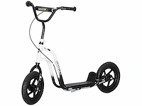 Kinderscooter van 5-12 jaar met rem, standaard en verstelbaar stuur - afbeelding 2 van  5