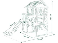Kinderspeelhuis "smoby life on stilts" - afbeelding 6 van  6