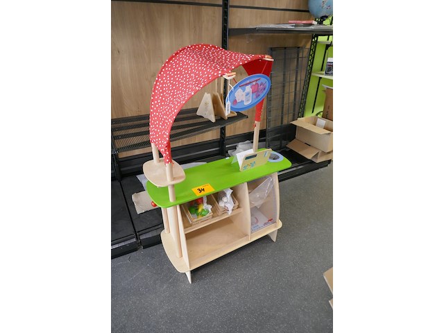 Kinderwinkeltje + kistjes met groenten *merk : haba - afbeelding 1 van  4