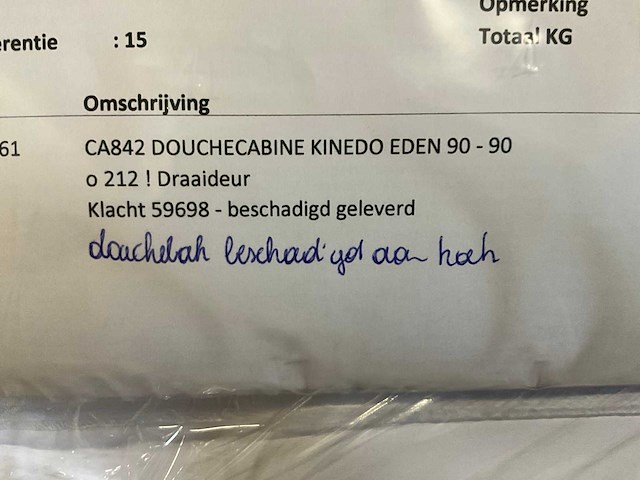 Kinedo eden2+ douchecabine - afbeelding 8 van  8