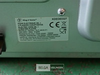 King d'home oven met 2 kookplaten - afbeelding 4 van  4
