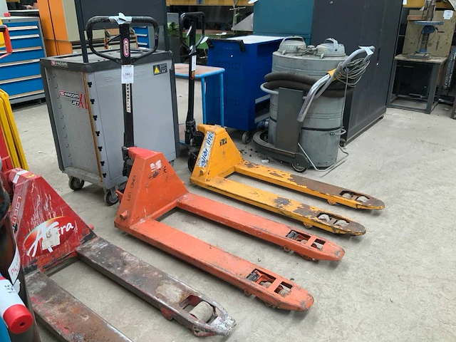 King lift hand hydraulische palletwagen - afbeelding 1 van  3