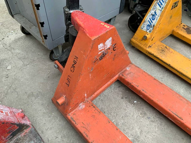 King lift hand hydraulische palletwagen - afbeelding 2 van  3