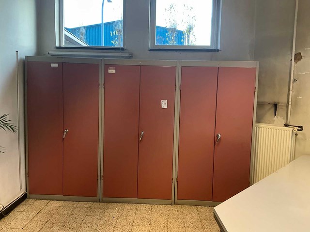 King metalen 2-deurs archiefkast (3x) - afbeelding 2 van  3