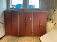 King metalen 2-deurs archiefkast (3x) - afbeelding 2 van  3