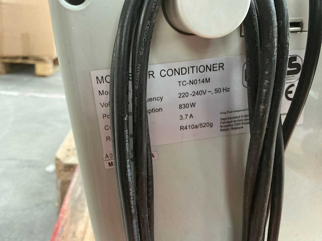 King post tc-n014m mobiele airco - afbeelding 5 van  5