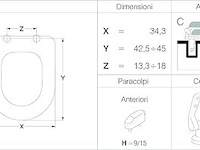 King seat dolomiet clodia toiletbril - afbeelding 3 van  3