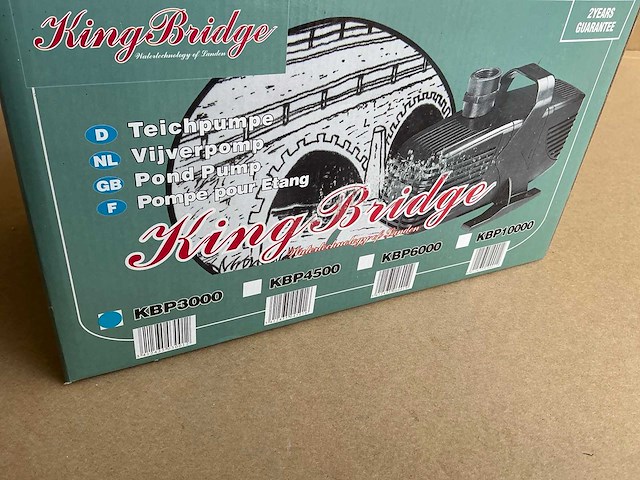 Kingbridge kbp3000 vijverpomp (8x) - afbeelding 5 van  8