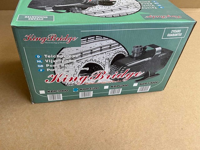 Kingbridge kbp4500 vijverpomp (4x) - afbeelding 2 van  4