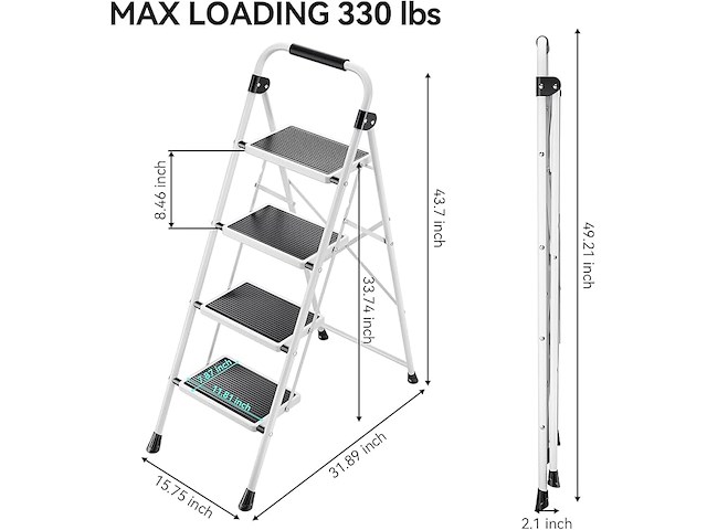 Kingrack trapladder (4-traps) - afbeelding 3 van  3