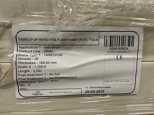 Kingspan pur 35 polyurethanen platen - afbeelding 7 van  7