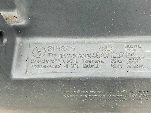 Kingspan truckmaster opslagtank met afvulpistool - afbeelding 2 van  2