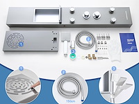 Kinkibos douchepaneel met plank en kraan - afbeelding 5 van  7